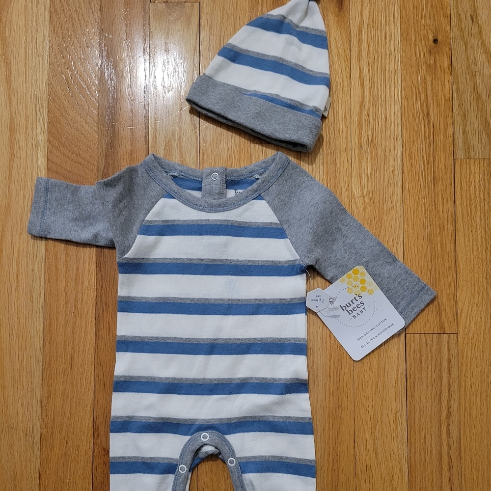 Newborn Stripped PJ Set